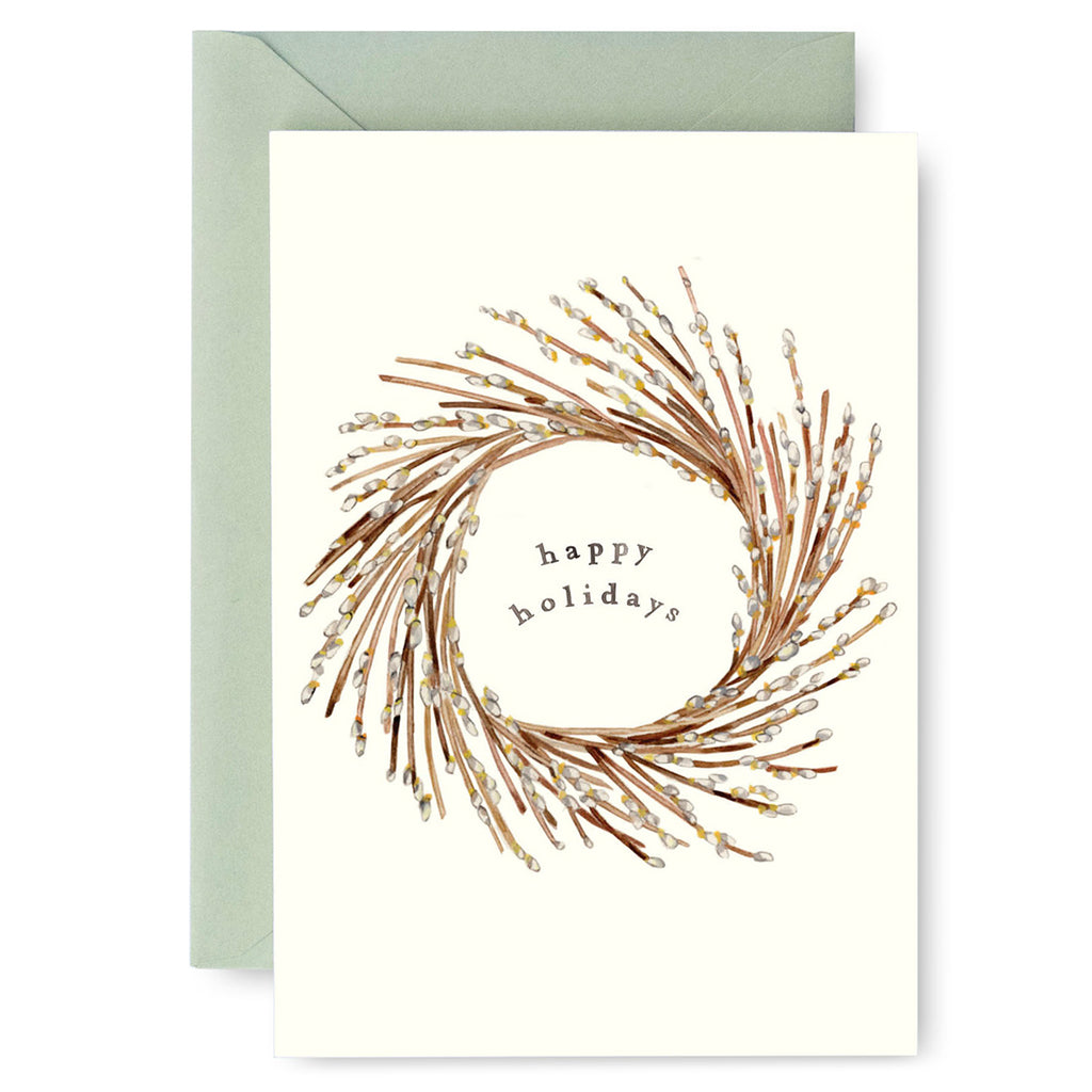 Branch Wreath Card