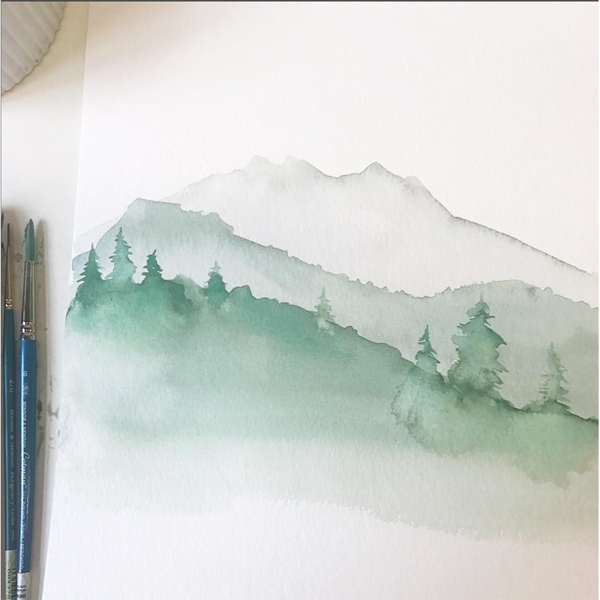 Green Mountain Art Print