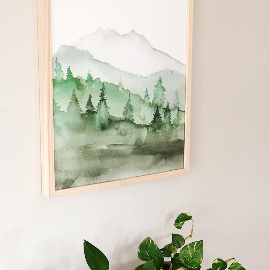 Green Mountain Art Print