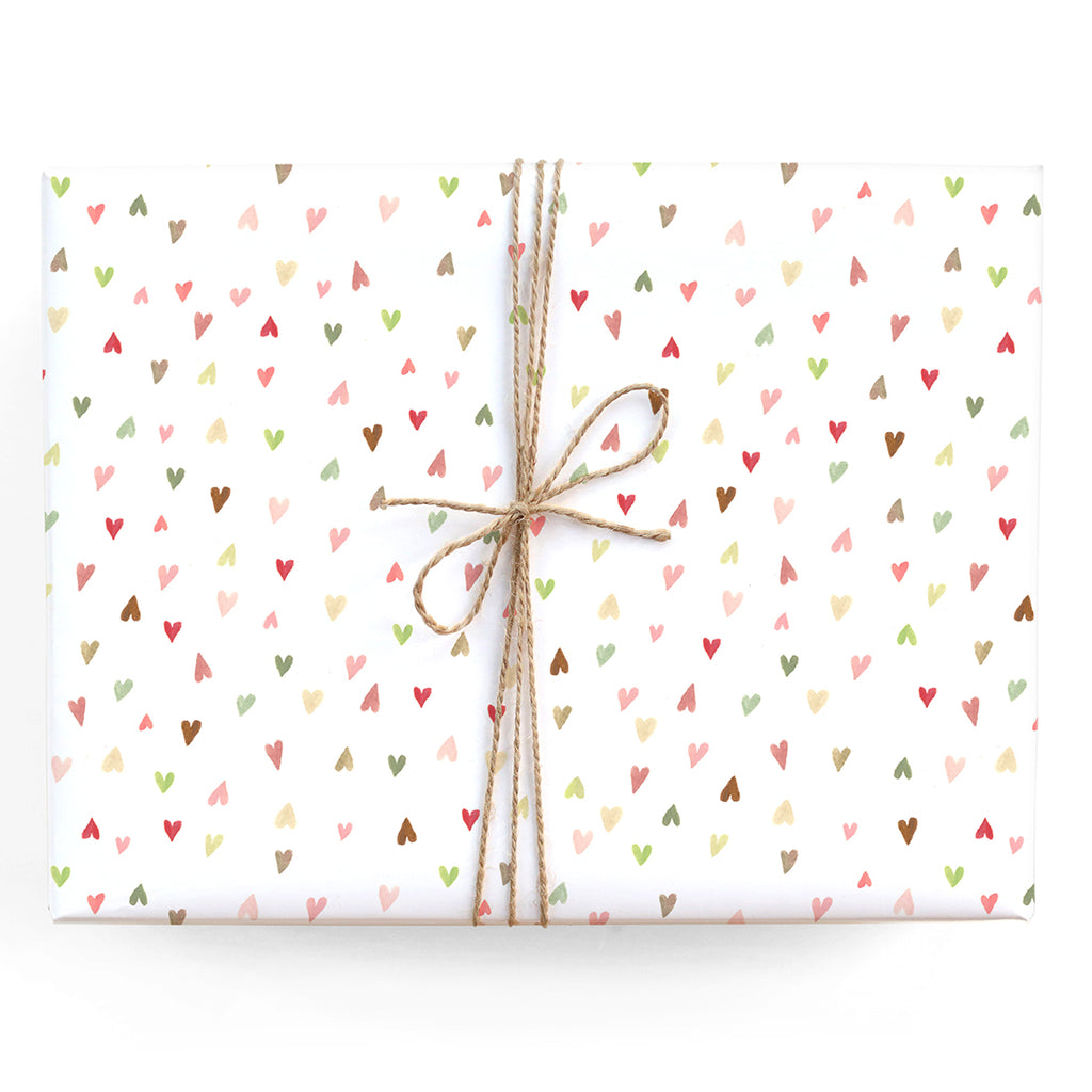 Mini Hearts Gift Wrap