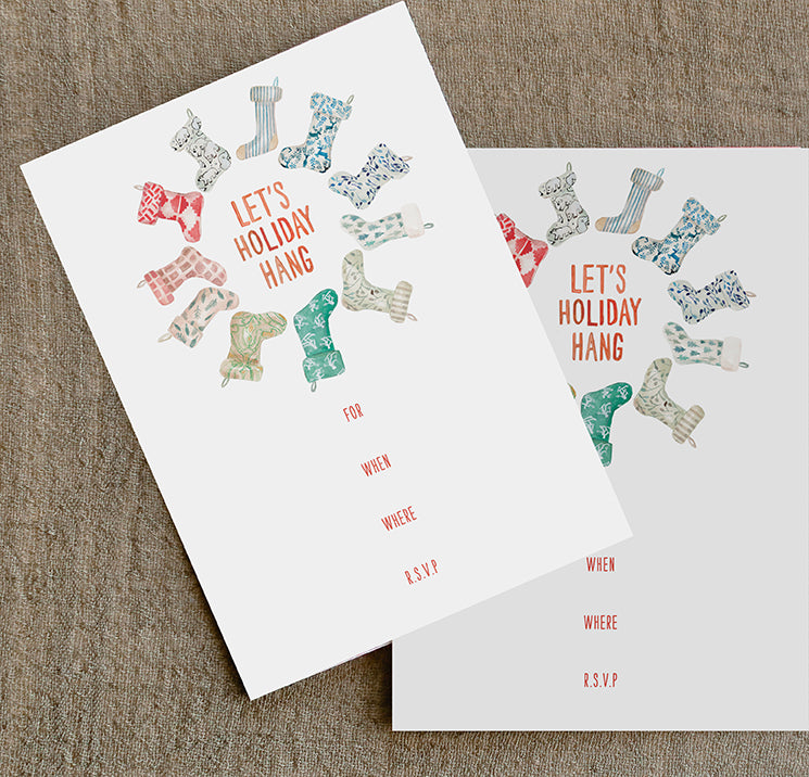 Holiday Hang Party Invitation Download