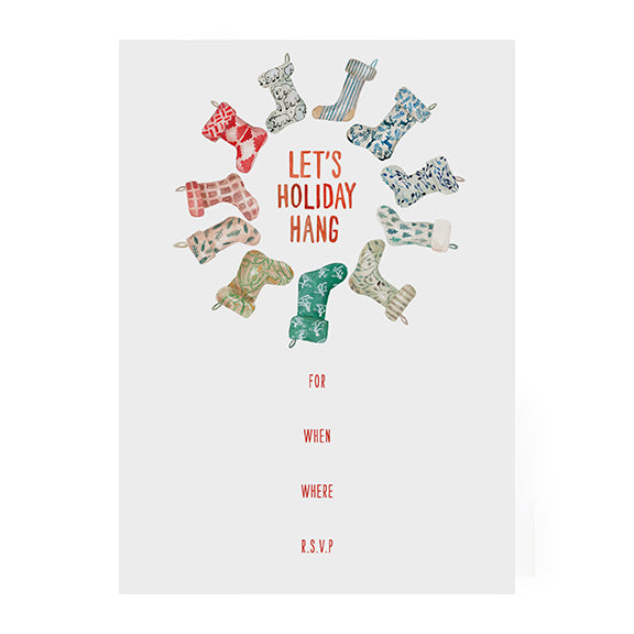 Holiday Hang Party Invitation Download