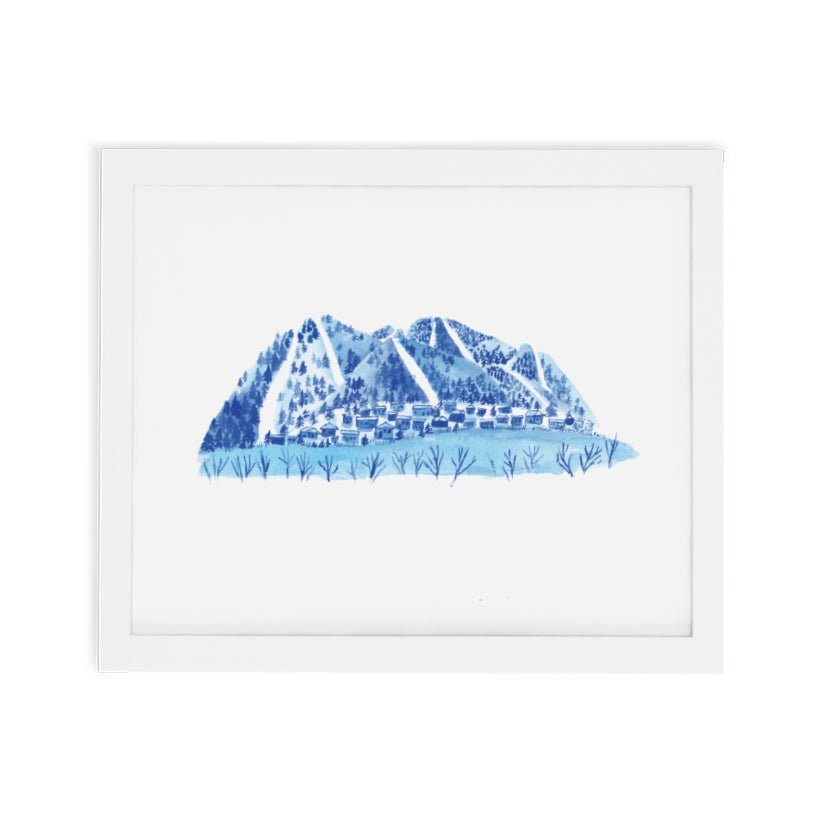 Mountain Town Art Print