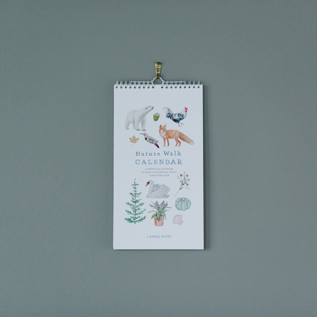 Nature Walk Perpetual Calendar