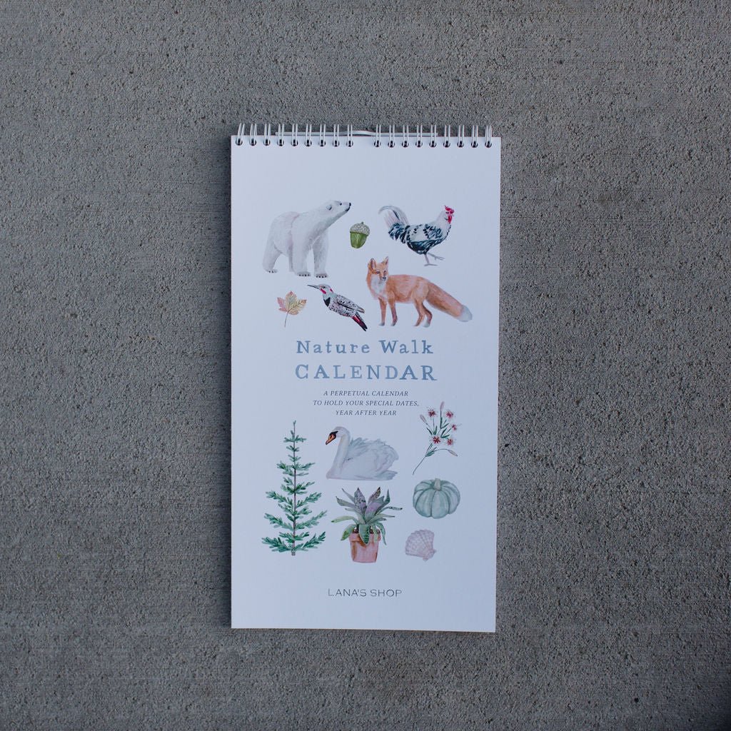 Nature Walk Perpetual Calendar