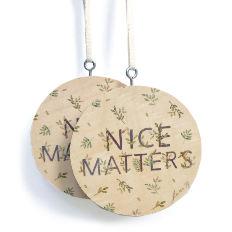 Nice Matters Ornaments