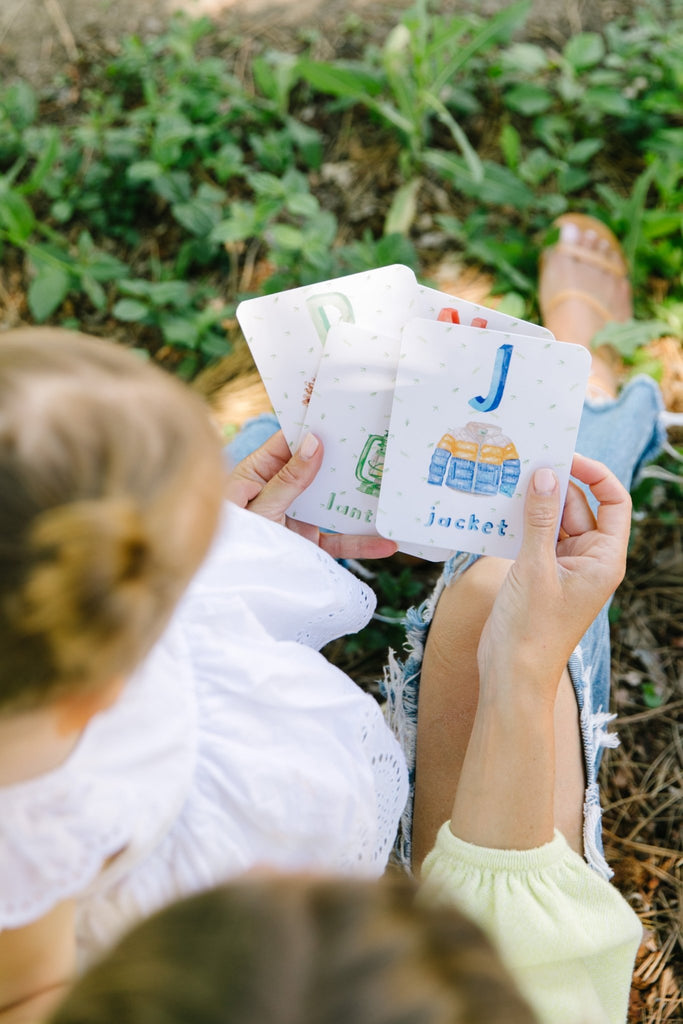 Packadoo Alphabet Cards for Kids: Camping Edition