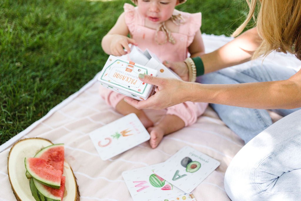 Packadoo Alphabet Cards for Kids: Foodie Edition