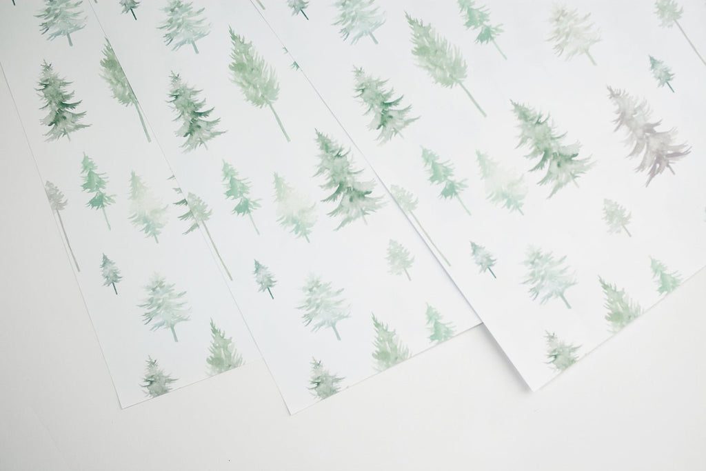 Peaceful Forest Gift Wrap