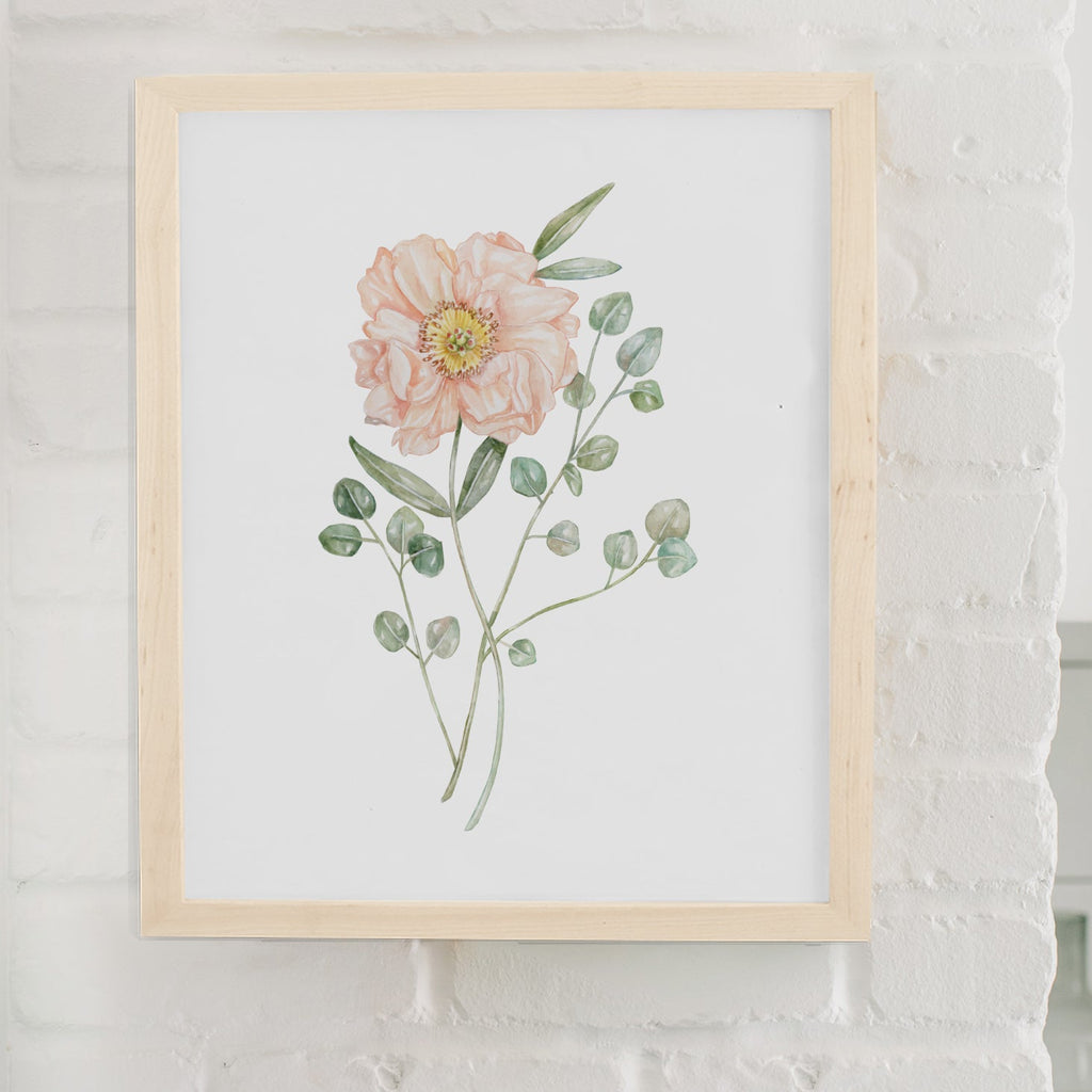 Pink Peony Art Print