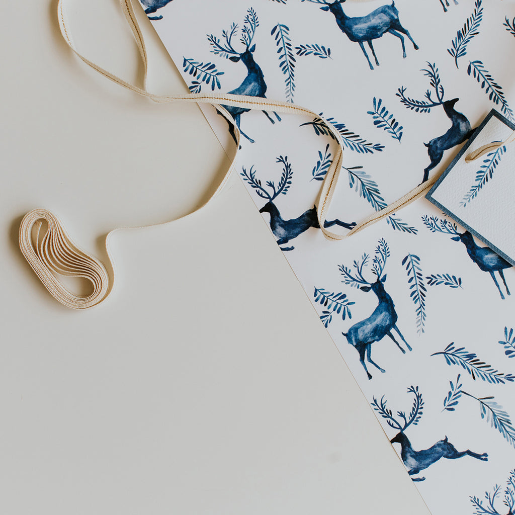 Enchanted Reindeer Gift Wrap