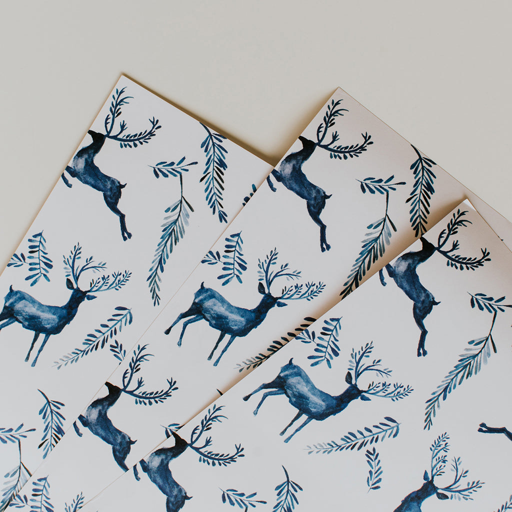 Enchanted Reindeer Gift Wrap