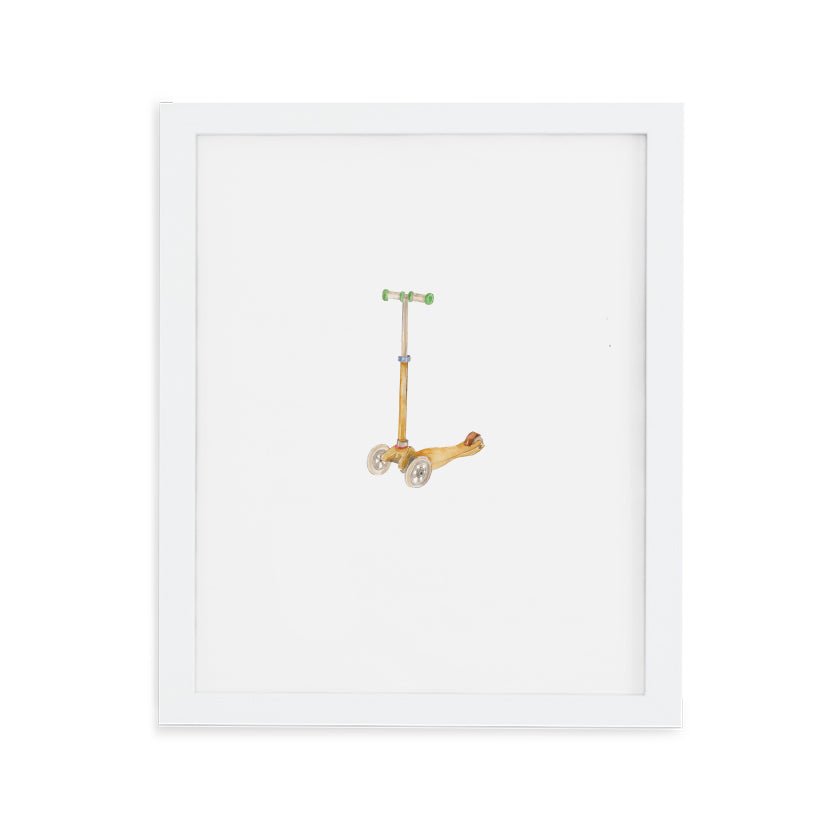 Scooter Art Print