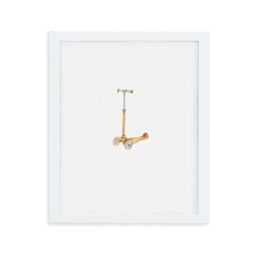 Scooter Art Print