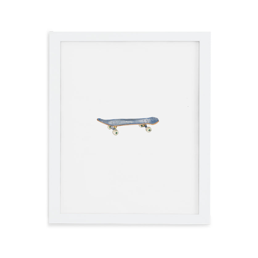 Skateboard Art Print