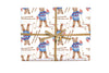 Ski Bear Gift Wrap