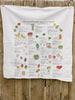 Food Market Tea Towel