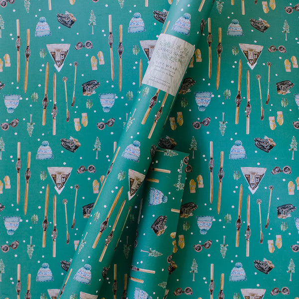 Holiday Otters Gift Wrap – Lana's Shop