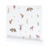 Woodland Nursery Wallpaper in Neutrals