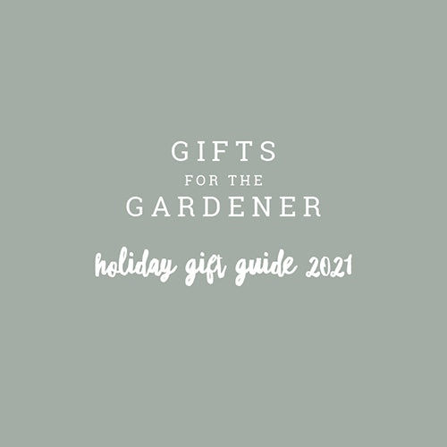 Holiday Gift guide for Gardeners