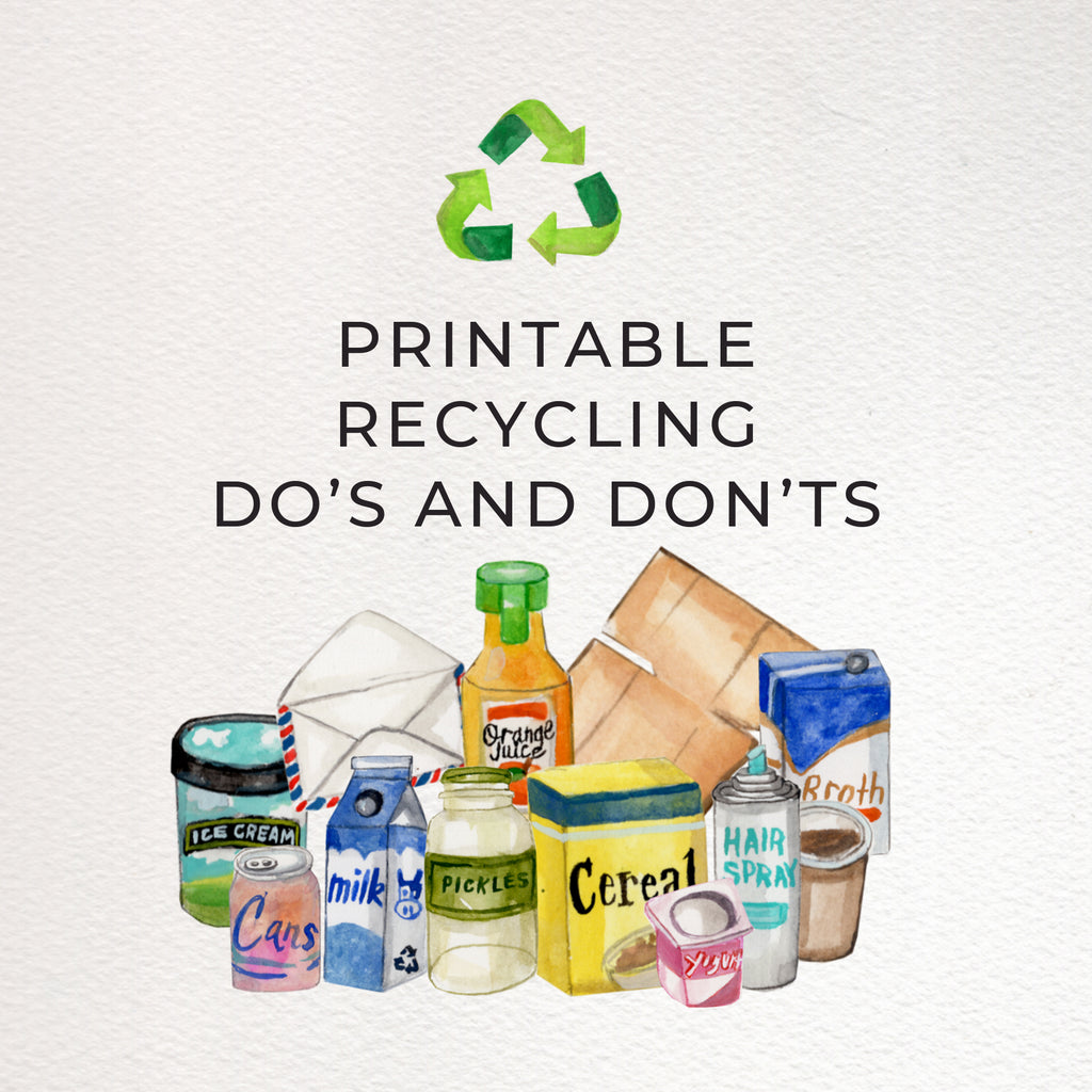 Guide for Recycling Do's and Don'ts