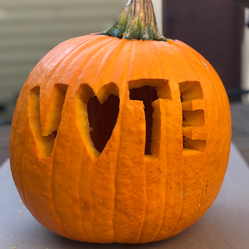 Carve a VOTE Pumpkin