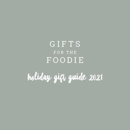 Holiday Gift Guide for Foodies