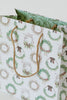 Holiday Evergreen Wreath Gift Bag