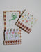 Flower Garden Matchbook - 10 Painted Matchsticks