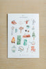 Camping Sticker Sheet