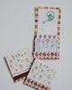 Flower Garden Matchbook - 10 Painted Matchsticks