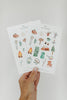 Camping Sticker Sheet