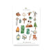 Camping Sticker Sheet