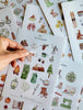 Camping Sticker Sheet