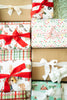 Plaid Holiday Paws Dog Gift Wrap
