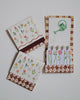 Flower Garden Matchbook - 10 Painted Matchsticks