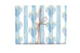 Heart Menorah Gift Wrap