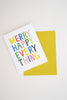 Merry Happy Everything Card
