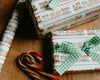 Holiday Christmas Train Gift Wrap