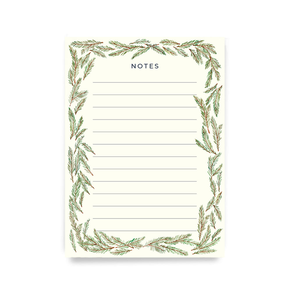Mountain Evergreen Notepad