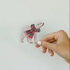 Scarf Polar Bear Sticker