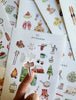 Camping Sticker Sheet