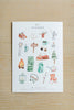 Camping Sticker Sheet