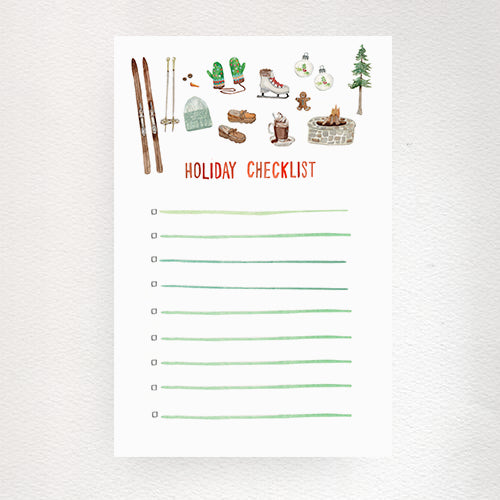 Holiday Checklist