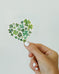 Clover Heart Sticker