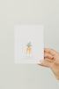 Easter Bunny Ducks Greeting Card