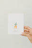 Easter Bunny Ducks Greeting Card