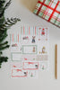 Holiday Cat Gift Labels