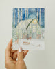 Holiday Greenhouse Greeting Card