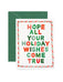 Holiday Wishes Greeting Card